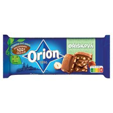 ORION Mléčná čokoláda oříšková 100g