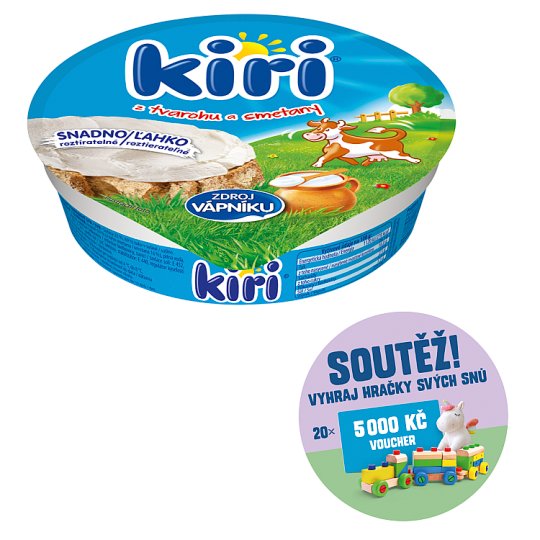 Kiri Cream Cheese 80g Tesco Groceries
