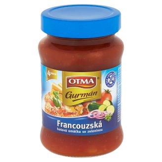 Otma Gurmán Francouzská hotová omáčka se zeleninou 350g