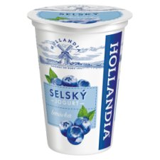 Hollandia Selský jogurt borůvkový s kulturou BiFi 200g