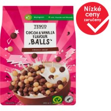 Tesco Cocoa & Vanilla Flavour Balls 450g