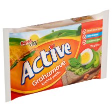 Bona Vita Active Grahamové křehké plátky 15 ks 70g