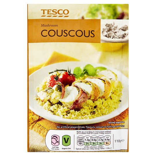 Tesco Couscous with Mushrooms 110g Tesco Groceries