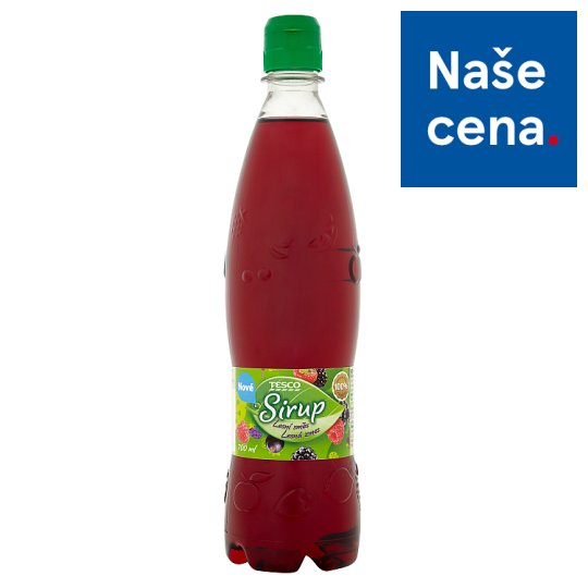Tesco Sirup lesní směs 700 ml
