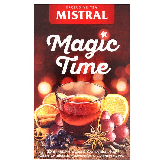 Mistral Magic Time aromatizovaný ovocný čaj 20 x 2,5g