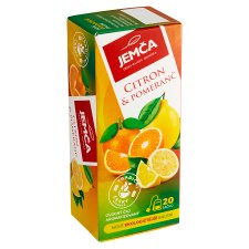 Jemča Citron a pomeranč ovocný čaj aromatizovaný 20 x 1,75g (35g)