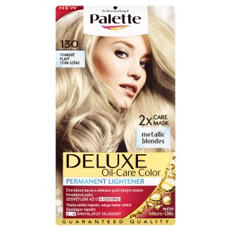 Palette Deluxe Dlouhotrvající barva titanově plavý 130