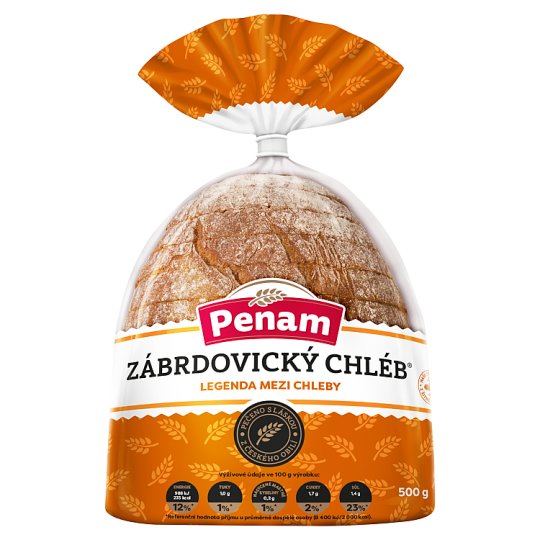 Penam Zábrdovický Bread 500g