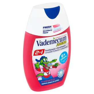 Vademecum Junior zubní pasta 2in1 Strawberry 75ml
