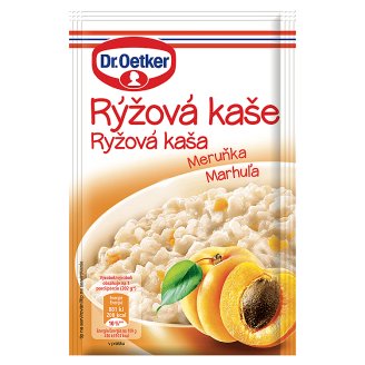 Dr. Oetker Rýžová kaše meruňková 52g