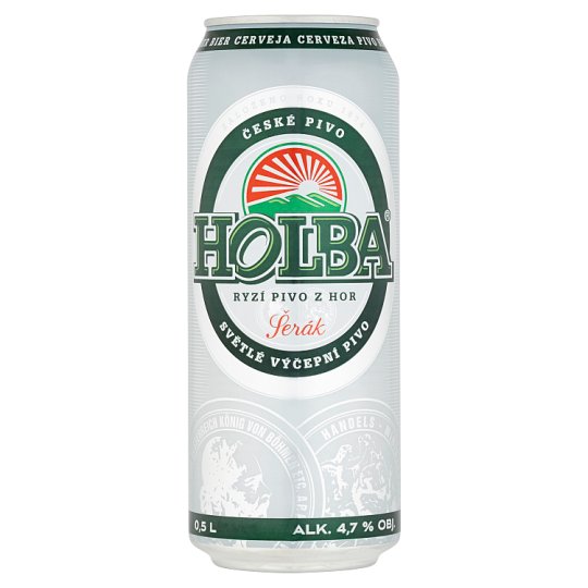 Holba Šerák světlé výčepní pivo 0,5l