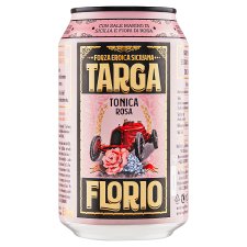 Targa Florio Tonica Rosa sycený nealkoholický nápoj 330ml