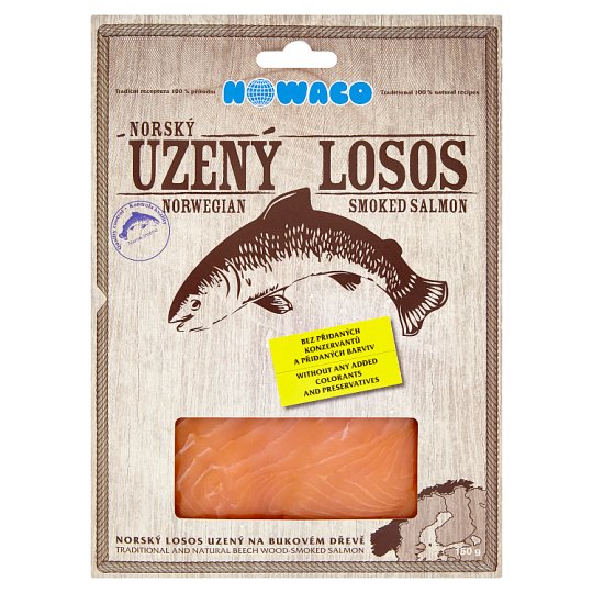 Nowaco Norský uzený losos 150g