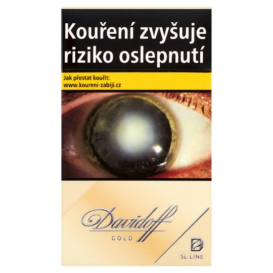 Davidoff Gold SL-Line Cigarettes with Filter 20 pcs