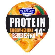 Bohušovická mlékárna Protein broskev-meruňka 140g