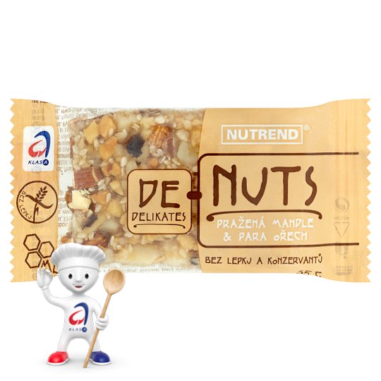 Nutrend DeNuts Pražená mandle & para ořech 35g