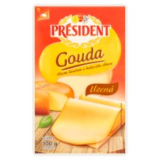 Président Gouda Smoked Slices 100g