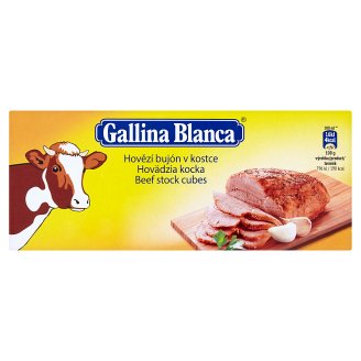 Gallina Blanca Hovězí bujón v kostce 120g