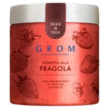 Grom Strawberry Italian Ice Cream in a Cup 460ml