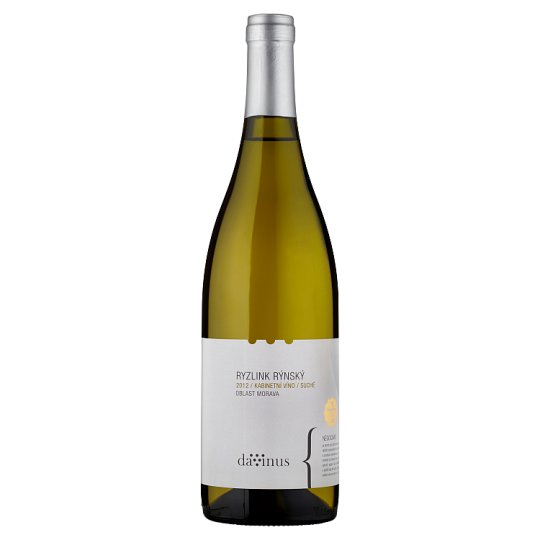 Davinus Ryzlink rýnský kabinetní víno suché 0,75l