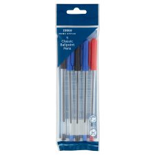 Tesco Home Office Classic Ballpoint Pens 5 pcs