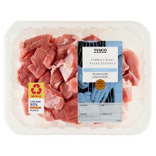 Tesco Vepřové maso na guláš z plece 0,500kg
