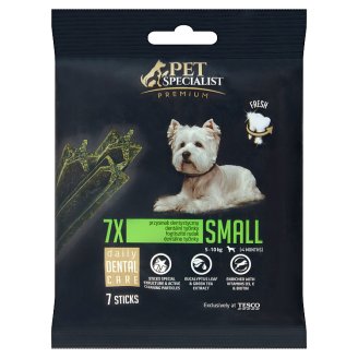 Tesco Pet Specialist Small dentální tyčinky 7 ks 110g