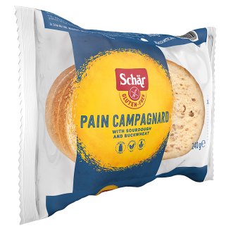 Schär Pain Campagnard bílý krájený chléb bez lepku 240g