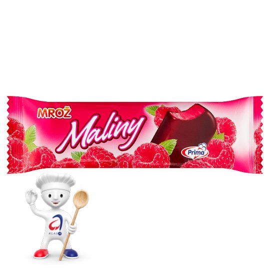 Prima Mrož Mražený malinový krém v kakaové polevě 60ml
