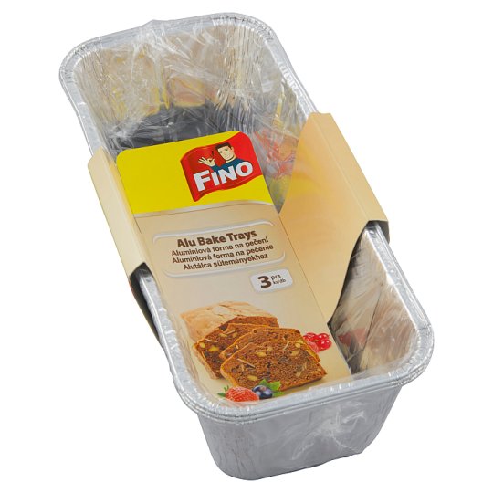 Fino Aluminiová forma na pečení 3 ks