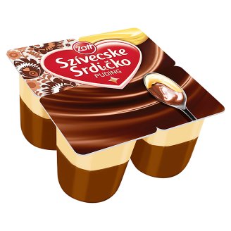 Zott Srdíčko Lahodný puding kakaový 4 x 125g