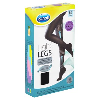 Scholl Light Legs Kompresní punčochové kalhoty Black XL 60 DEN