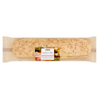Tesco Bageta šunka a sýr 241g