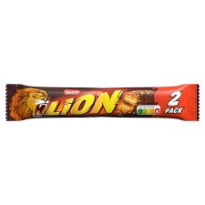 LION Chocolate 2Pack, křupavá oplatka v mléčné čokoládě 2 x 30g