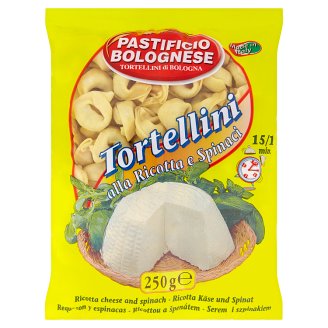 Pastificio Bolognese Tortellini plněné ricottou a špenátem 250g