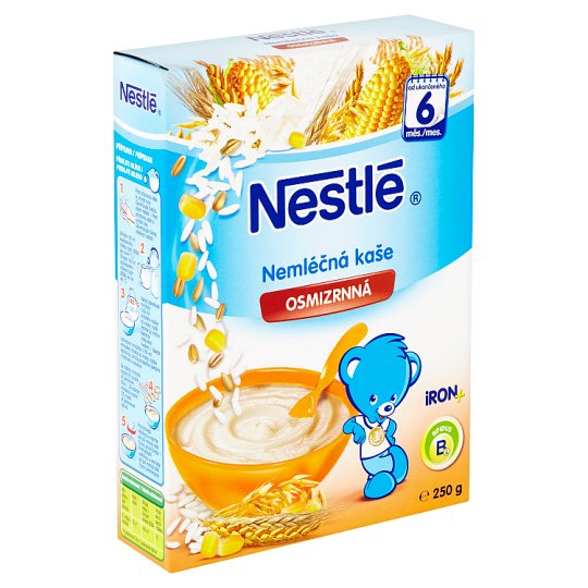 Nestlé Nemléčná kaše osmizrnná 250g