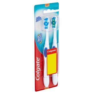 Colgate 360° Zubní kartáček měkký 2 ks