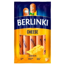 Morliny Berlinki Se sýrem 250g