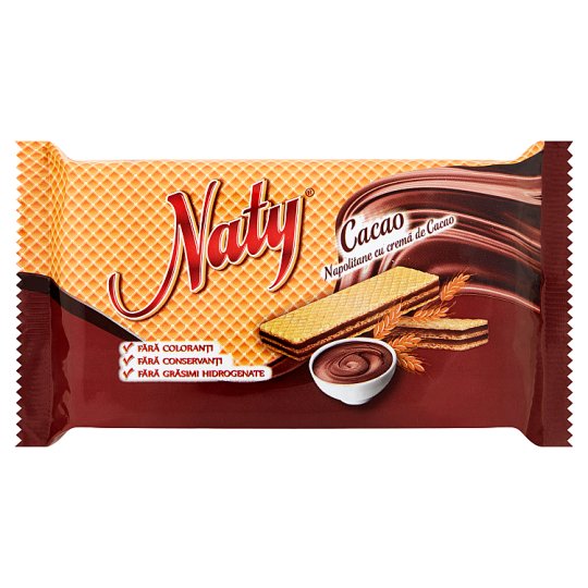 Naty Waffles Filled with Cocoa Cream 160g Tesco Groceries