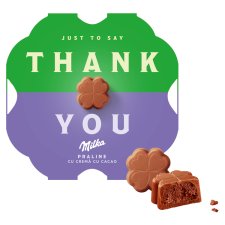 Milka Thank You bonboniéra, kakaová náplň 44g