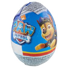 Nickelodeon Paw Patrol Eggs from White and Milk Chocolate with Surprise 20g