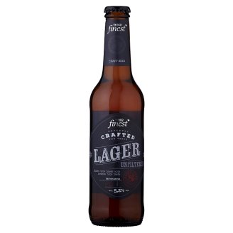 Tesco Finest Pivo ležák světlý nefiltrovaný 330ml