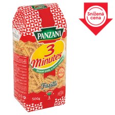 Panzani 3 Minutes Fusilli 500g