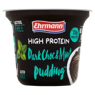 Ehrmann High Protein Dark Choc & Mint Pudding 200g