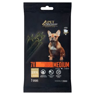 Tesco Pet Specialist Premium dentální tyčinky medium 7 ks 180g