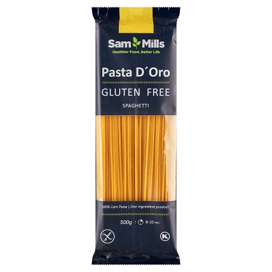 Sam Mills Spaghetti Corn Pasta Gluten Free 500g - Tesco Groceries