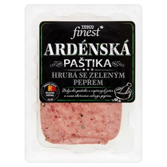 Tesco Finest Ardénská paštika hrubá se zeleným pepřem 150g