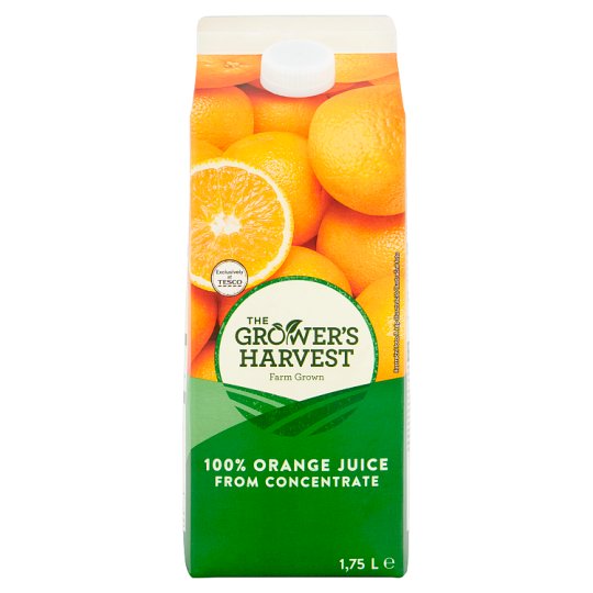 The Grower's Harvest Pomerančová šťáva z koncentrátu 1,75l