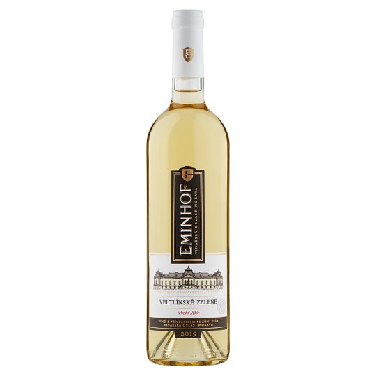 Eminhof Veltlínské zelené bílé víno polosuché 0,75l