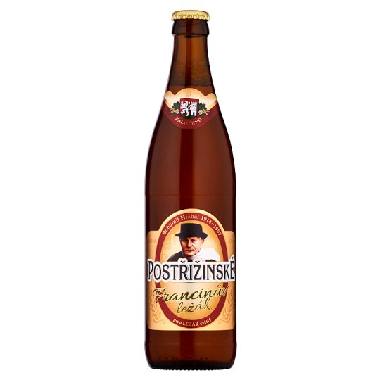 Postřižinské Pivo Francinův ležák 0,5l